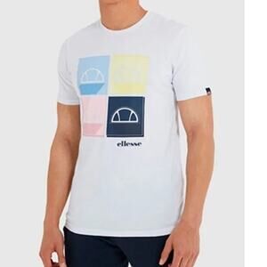 Ellesse Dice T-Shirt White Men's Small